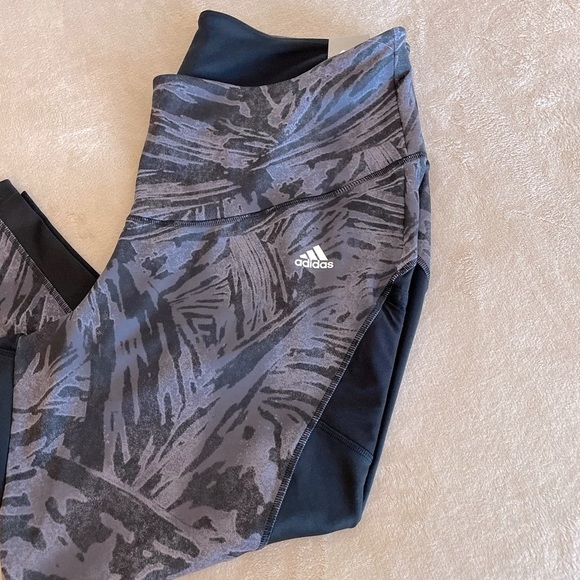 Adidas Zoe Saldana Active 7/8 Length Women’s Tights - Size 4X - Picture 2 of 14